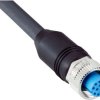 Złącze i kabel ze złączem Złącze M12 liczba rdzeni 12 długość 5m Rodzaj A Żeńskie