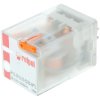 Przekaźnik mocy 230V ac DPDT Relpol 2.8W, Wciskane 7080Ω Wciskane