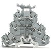Wielopoziomowy blok zaciskowy WAGO poziomy: 3 TOPJOB S Szary 300V 2.5mm² Wciskane IECEx/ATEX/CSA
