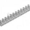 Listwa zacisk. elektryczna 10mm2 12-torowa 15A(-)