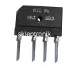 Mostek prostowniczy 15A/1000V płaski KBJ1510