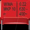 MKP1J032205F00KSSD MKP10 PP pulse capacitor, 220 nF, 10 %, 630 VDC, RM 22.5