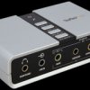 ICUSBAUDIO7D Sound card, external, SPDIF, 7.1, USB type B.