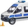 bruder Mercedes Benz Policyjny pojazd ratowniczy Sprinter gotowy model Model pojazdu ratunkowego