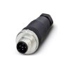 Phoenix Contact 1542965 SACC Plug 5-Pos M12 Straight Male A-Coded Metal