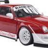 Solido Model samochodu Porsche RWB BODYKIT PORCO ROSSO czerwony gotowy model Model samochodu