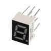 Wyświetlacz LED 7-segmentowy, 1 cyfra 7mm, czerwony, wspólna katoda