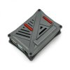 Obudowa do Raspberry Pi 4B - ABS - grafitowa - LT-4A12