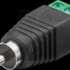 76740 Terminal Block 2-pin > RCA male