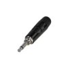 Złącza jack, Re-An Products 3.5 mm Swobodne zawieszanie Złącze TRS Męski 2 Srebrny, Czarny 500V
