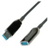 Kabel USB Złącze A USB A Złącze B USB A dł. 20m Przewód USB USB 3.2
