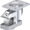 Blickle 739146 LH-G 100K-3-FI-FS Rolka obrotowa z blachy stalowej Średnica koła: 100 mm Maksymalne obciążenie: 400 kg 1
