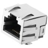 Encitech 2101-0121-02 RJ45 Plug 8P8C Horizontal Mount Metal Socket