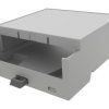Obudowa DIN 90mm Obudowa szyny DIN 90 x 32.2mm materiał: ABS Płytka drukowana Italtronic