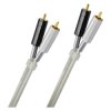 Oehlbach D1C3903 RCA Audio Cable [2x RCA to 2x RCA] 2.00m Silver gold plated