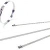 Opaska kablowa długość 520 mm szerokość 4.6mm Metaliczny Thomas & Betts Stal nierdzewna 316 540 °C -80 °C