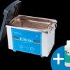 07D SET Ultrasonic cleaner, 0.7 l, 80 W, workshop set, stainless steel
