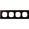 MERTEN M-ELEGANCE drewno ramka 4 poczwórna wenge MTN4054-3471 SCHNEIDER ELECTRIC
