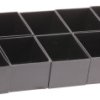Obudowa do zalewania, Czarny, ABS, 50 x 40 x 30mm