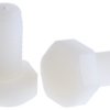 Śruba z łbem sześciokątnym gwint M10 20mm Nylon RS PRO