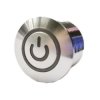 Osłona uszczelniona przełącznika przyciskowego MPB16 Chwilowy SPST Podświetlenie średnica wycięcia 16 mm Panel RS PRO