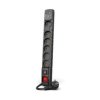 Listwa zasilająca ACAR S6 USB A+C 5M 6X 230V PL PD 3.0 QC czarna W2438