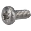 R-TECH 337087 Pozi Pan Head A2 Stainless Steel Screws M2.5 6mm - Pack Of 100