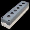 Obudowa kaseta szara przyciski sterownicze 22mm IP65 NYG, NYK