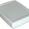 ABS handheld enclosure, (L x W x H) 184.4 x 144.15 x 38.35 mm, white, IP65, 4U34191504027