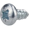 R-TECH 337112 Pozi Pan Head Self-Tapping Screws No.8 3/8in 9.5mm - Pk100