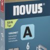 Novus Tools 042-0773 Zszywki z cienkiego drutu Typ 53 1800 szt. Wymiary (D x S) 6 mm x 11.3 mm