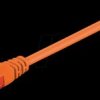 GOOBAY95253 - Cat.6 U/UTP patch cable, CCA, orange, 0,25 m