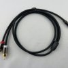 KABEL JACK WTYK 3,5mm STEREO - 2 X WTYK RCA 3,0M HQ (KABJACK2RCA-HQ30)