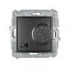 MINI Regulator temperatury elektroniczny z czujnikiem powietrznym grafitowy 11MRT-2