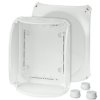 Puszka elektroinstalacyjna ścienna Poliwęglan 205 x 112 x 255mm Szary IP55, IP66 liczba otworów 2 HENSEL