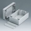 PC enclosure, (L x W x H) 80 x 65 x 60 mm, light gray (RAL 7035), IP66, C2008122