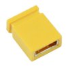 Closed Yellow 2.54mm Mini Jumper Link