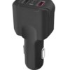 Ładowarka samochodowa USB QC3.0 3A + TYPE-C 3A + USB 2,1A