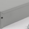 Steel/aluminum enclosure, (L x W x H) 203 x 102 x 51 mm, gray (RAL 7046), IP32, 1412SS