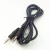 Przyłącze kablowe 2x Jack 3,5mm ( wtyk - wtyk) stereo, długość długość 1m
