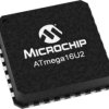 Mikrokontroler Microchip ATmega QFN 32-pinowy Montaż powierzchniowy AVR 16 kB 8bit CAN: 16MHz RAM:512 kB Ethernet: