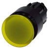 Siemens 3SU10011AA300AA0 Przycisk grzybkowy 3SU1001-1AA30-0AA0, 22.3 mm, 1 szt.