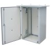 Szafa termo izolowana Rack 19” lC-07, 15U 700 x 400, RAL 7035 wentylator w lewej ściance lC-07-15U-74-25002-0L-G