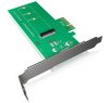 Konwerter interfejsów ICY BOX IB-CVB513, Konverter-Board 2x M.2 SATA zu 1x SATA mit PCI Bracket zu Befestigung 60098