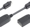 Adapter Display Port B: Złącze DP (Display Port) Mini męskie A: Display Port Siemens