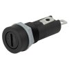 Oprawa bezpiecznikowa montowana w tablicach 10A 250V ac 5 x 20 mm RS PRO 1-biegunowy