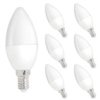 Żarówka Led E14 230V 6W Świecowa 520Lm Dimmable Biała Zimna Komplet 6Szt 75.0307
