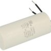 Kondensator; do lamp wyładowczych; CBB80; 28uF; 400V; 10%; fi 40x93mm; z przewodami; -25...+85°C; S-cap; RoHS