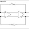 Radiation-hardness-assured (RHA), near-DC to >6.5-GHz, fully-differential RF amplifier