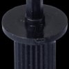 9054 Shaft for the ACP 9 series, ø 6 x 9.5 mm, black